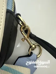  3 شنتة مارك جاكوب ماستر كوبي مختمة كامل لون بيج مع أزرق فاتح وأسود Marc jacobs bags high master copy