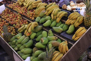  4 ستاندات وفروش خضار وفواكة للبيع استعمال بسيط للبيع
