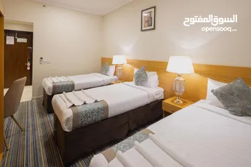  3 غرف فندقيه للايجار في شهر رمضان المبارك