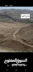  13 قطع (طابو)  مطلة على شارع المية(ممر عمان التنموي) وادي العش من المالك