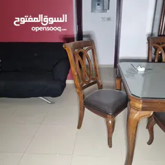  3 طاولة سفرة 8 كراسي مع بوفيه