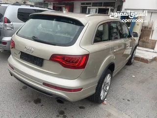  3 Audi Q7 2014