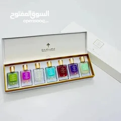  2 بكج مسك ابراهيم القرشي الفاخر الاصلي  7 روائح مختلفة ساحرة تجمع بين الفخامة والانتعاش