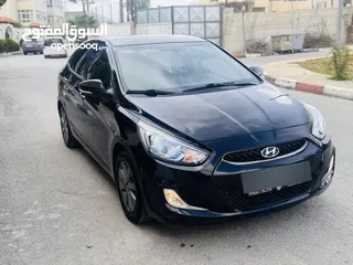  4 هونداي اكسنت موديل 2018 متور 1400سته غيار بنزين بريفث