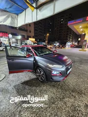  16 هيونداي كونا ايرون مان 2019 فل الفل  رمادي مطفي  20 ألف كم  - فحص ممتاز