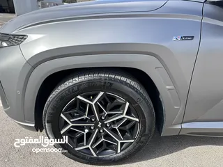  10 هونداي توسان N-Line    2023/ فل الفل بدون فتحة سقف بانوراما  فل مسكر