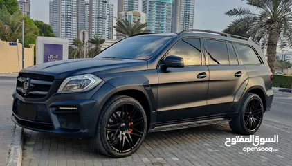  2 MERCEDES GL 63AMG GCC 2013