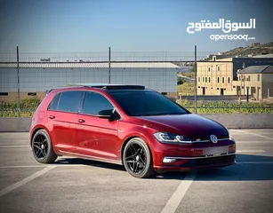  9 فولكسفاغن جولف  MK7.5  فل الفل فتحة سقف بانوراما بنزين 1500cc اتوماتيك-2020  نخب