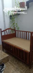  7 سرير اطفال خشب ثقييل ......