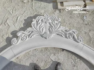  9 ديكورات حجر نوافير شلالات مغاسل فير بليس باربكيو ديكورات شبابيك ومداخل دربزينات ومشربيات اعمده