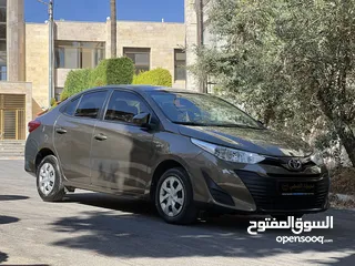  19 تويوتا يارس موديل 2020 فحص كامل 7 جيد بدون ملاحظات لم تعمل سياحي او تطبيقات خصوصي اصلي