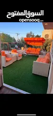  4 طقم راتان 5 مقاعد