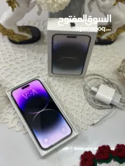  5 iPhone 14 Pro Max  256g بطارية 90  مش مفتوح ولا مصلح بسعر حرق 2300