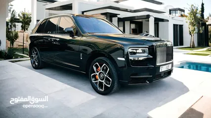  3 ROLLS ROYCE CULLINAN 2021 BLACK BADGE  FSH  UNDER WARRANTY  STARLIGHT  GCC SPECS