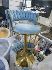  7 جديد وحصري .......  كراسي استول التركي  استالس ذهبي  جك بحمل وزن 150k بشكل جديد  خدمه توصيل عمان ومح