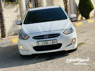  6 هونداي اكسنت 2017 للبيع اصل برايفت مطور 1.4 / 6 غيار