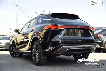  5 لكزس RX350 L2 2024 مع الميزات المتطورة والفخمة لون اسود ميتالك مميز