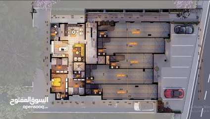  11 شقة سكنية مشطبة في مشروع قيد الانشاء بالقرب من برج فلسطين