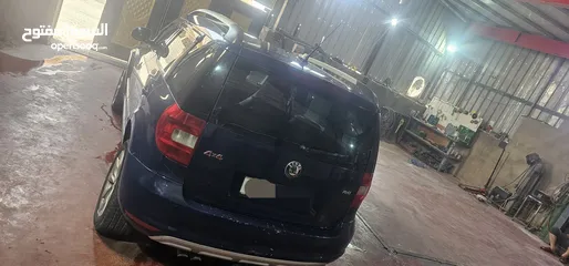  5 جب سكودا يتي 2013  4×4