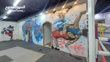  2 الرسم واللوحات الفنية فنان تشكيلي
