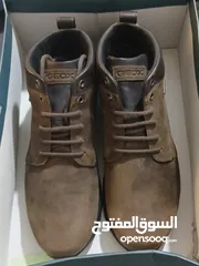  3 حذاء جيوكس إيطالي جلد طبيعي