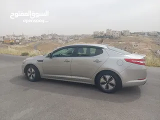  8 kia optima 2013 هايبرد