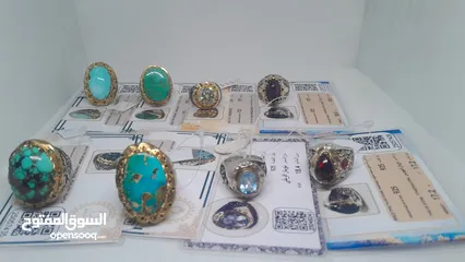  1 خواتم فضه 925