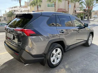  5 تويوتا راف فور RAV-4 موديل 2020 وارد وكفالة الوكالة ( المركزية ) بحالة ممتازة