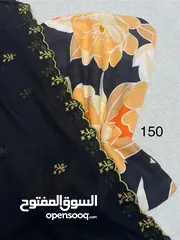  15 تنزيلات على قطع حرير ايطالي مع شيله ويل Harir kuwati+lahaf voil 5.500