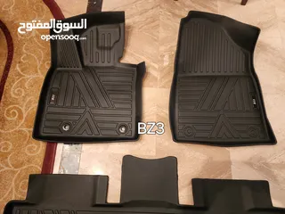  10 متوفر ارضيات جلد   , HONDA ENS1 TOYOTA BZ4X  BZ3 BYD E2   ID6 BYD SEAGULL  BYD YUAN نيتا ، neta u
