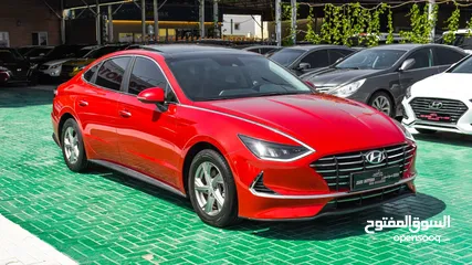  1 Hyundai Sonata model 2020 with panorama