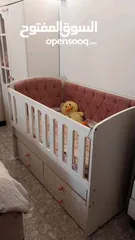 6 سرير اطفال نظيف جدا استعمال قليل