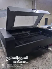  18 ماكينه قص ليزر co2 راسين مساحة عمل 100*160
