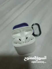  1 اير بودز 2 للبيع إستعمال خفيف