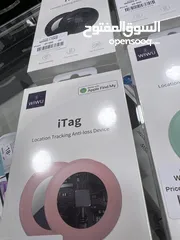  1 قطعة تتبع لاجهزة ايفون مماثلة ل ابل اير تاج  من شركة ويوا i-Tag wiwu