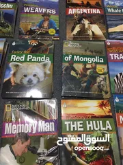  1 يتوفر مجموعه من مجلات NATIONAL GEOGRAPHIC  لغة انجليزية قطع صغير 15*20سم كل 3 ب دينار