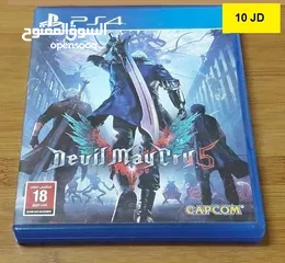  8 سيديات بلايستيشن 4  متوفر ايادي Playstation 4 ps4