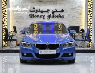  3 BMW 330i M-Kit ( 2017 Model ) in Blue Color GCC Specs