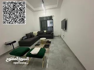  1 شقق مفروشة للإيجار الشهري شامل الفواتير امارة عجمان - العالية بالقرب من - شارع الشيخ محمد بن زايد