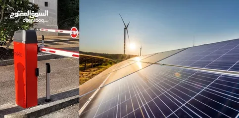  16 Traffic control barrier, with solar & non solar system