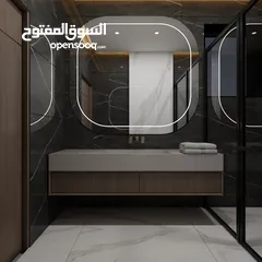 16 شقة فاخره طابق ارضي مساحة 132 متر+ ترس 100 م  / دير غبار ( اقساط من المالك مباشره )