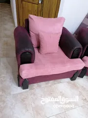  2 طقم كنب مستعمل نظيف أقرأ الوصف