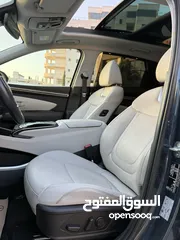  22 هونداي توسان ترخيص 2022 محرك 1600 هايبرد plug in/يقطع على الشحنه 65 كيلو متر  271 حصان