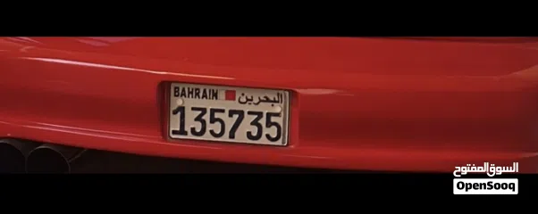  2 بيع رقم مميز مكون من ست ارقام 135735 على سيارة كومورو احمر موجود مالك واحد