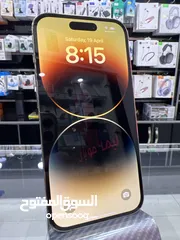  7 iPhone 14 Pro (256) GBايفون 14 برو  مستعمل بحالة جيدة جدا مش مفتوح ولا مصلح نهائيا بطارية اصلية 87٪؜