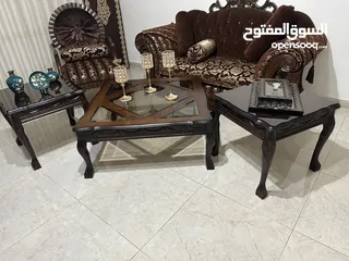  1 طقم طاولات غرفة ضيوف