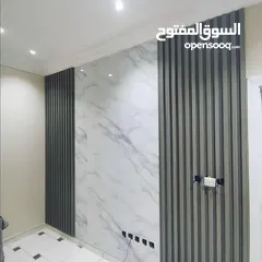  5 واجهات بديل الرخام وبديل الخشب والديكورات العصريه وبديل الحجر