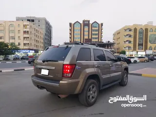  9 رقم واحد DHS 8500/= 4X4 JEEP GRAND CHEROKEE 2006 V8 مسرفس بالكامل  - بحالة ممتازة جداً