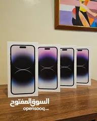  1 iPhone 14 pro 128GB/256GB جديد كفالة شرق اوسط ايفون 14 جديد كفالة لمدة عام