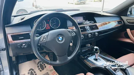  8 موديل 2005 /BMW 530  بودي 2010 مقلوبه